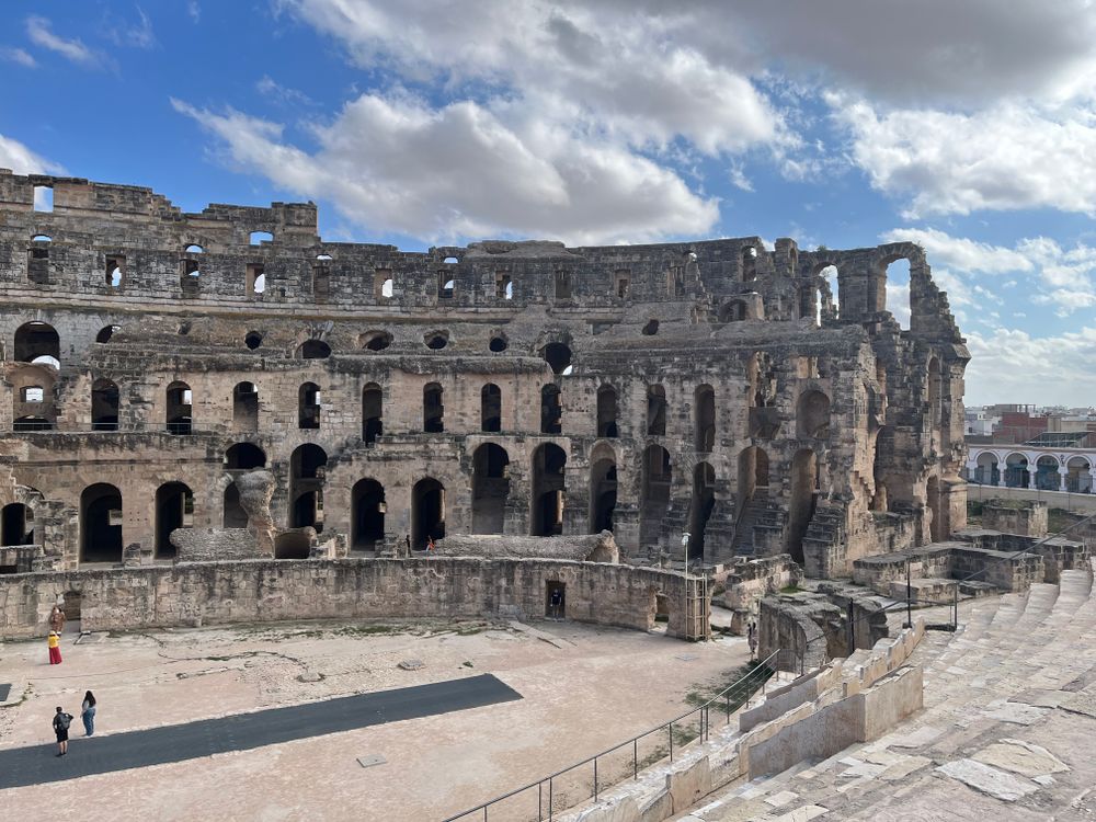 Anfiteatro romano de El Djem, Túnez