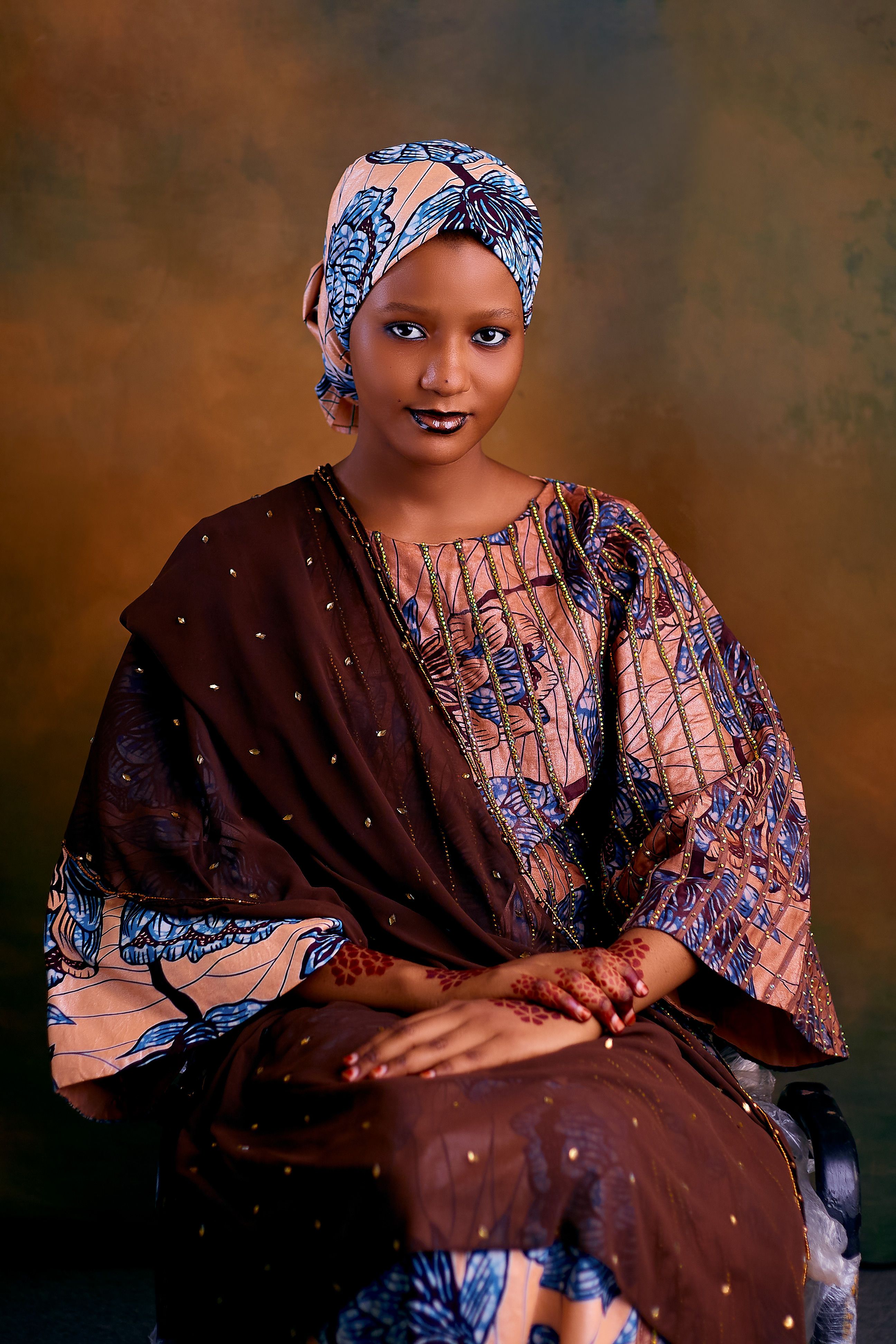 Elegant Portrait of Woman in Traditional Attire · Free Stock Photo