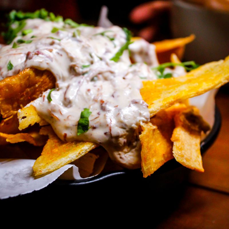 Gyro Loaded Greek Nachos