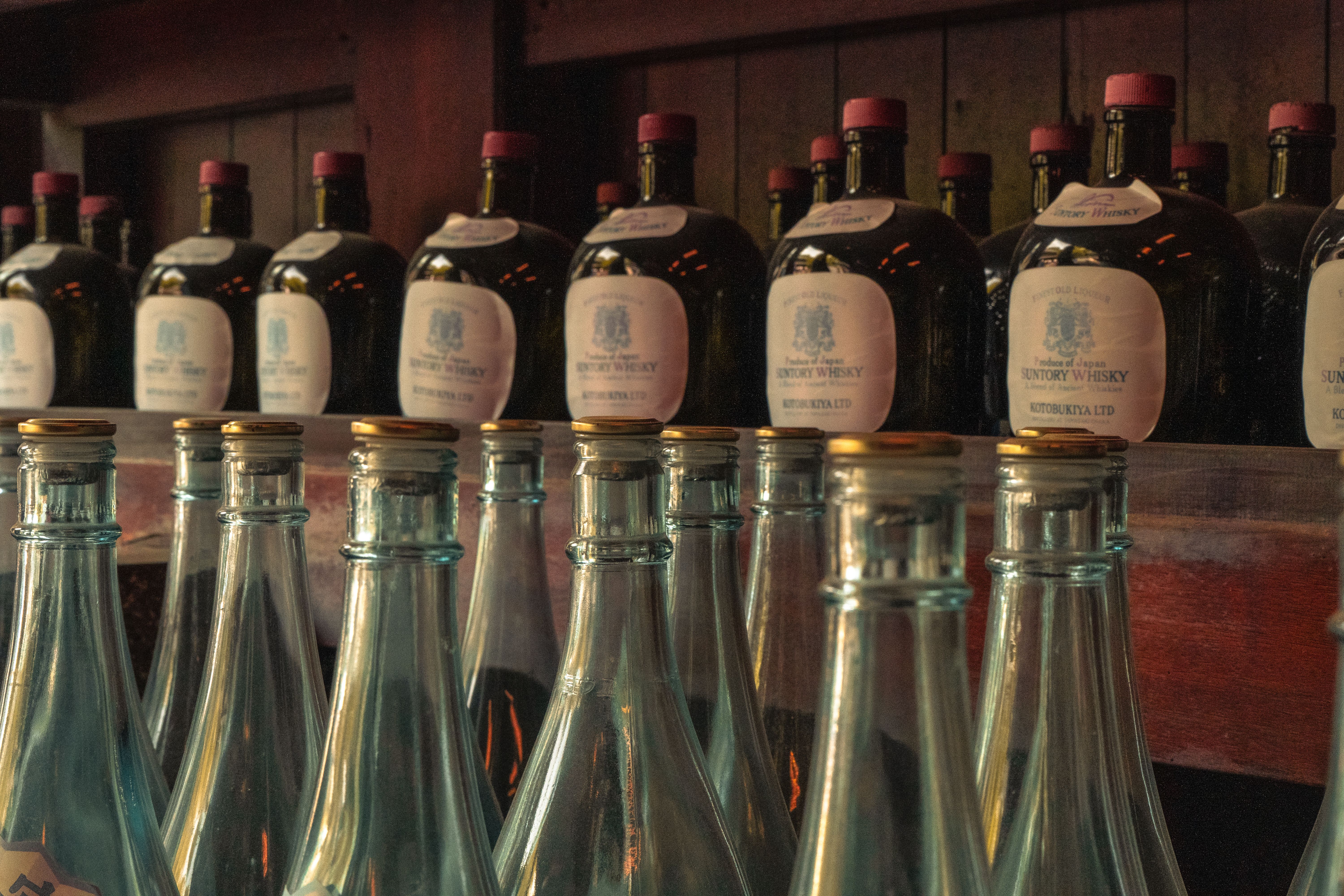 Last Drop bottles 25YO Caroni and 60YO Carsebridge