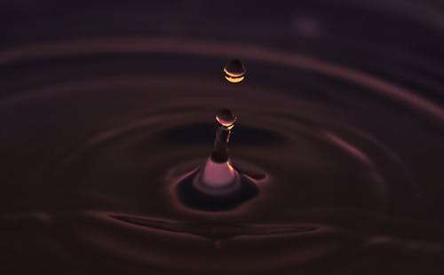 Free stock photo of high speed photography, water drop photography