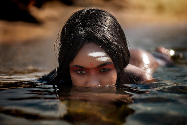 Woman In Water