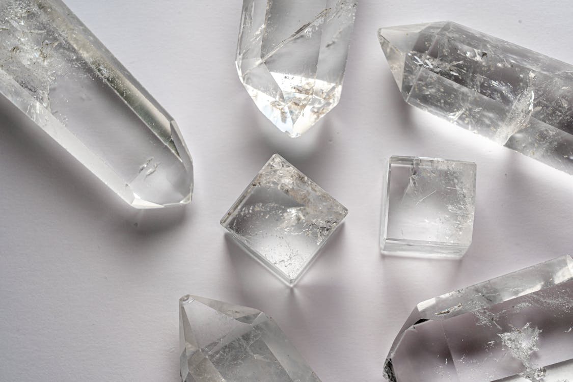 Close Up Photo of Crystals