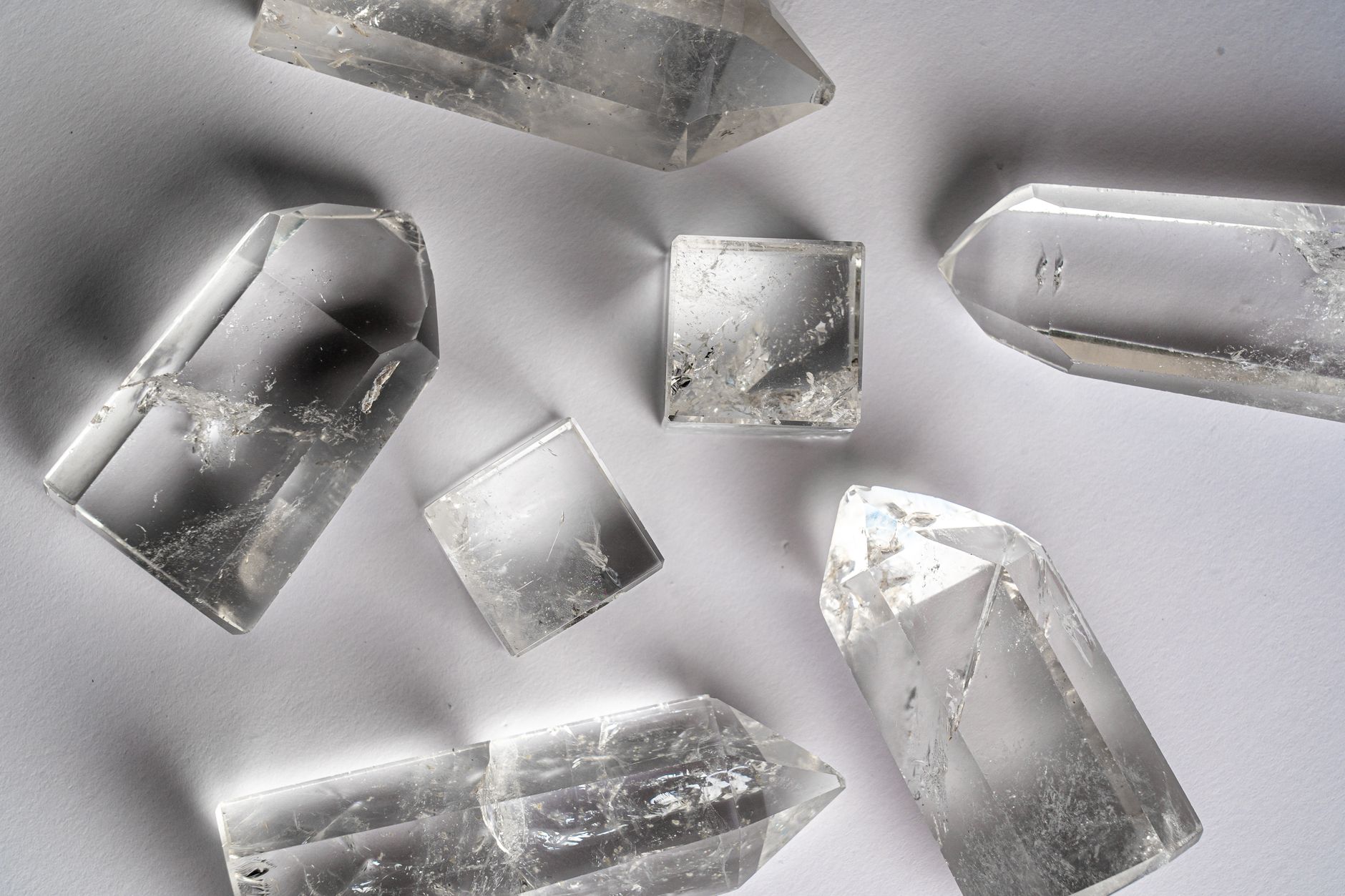 clear quartz crystal point as affordable diamond alternative for aries birthstone