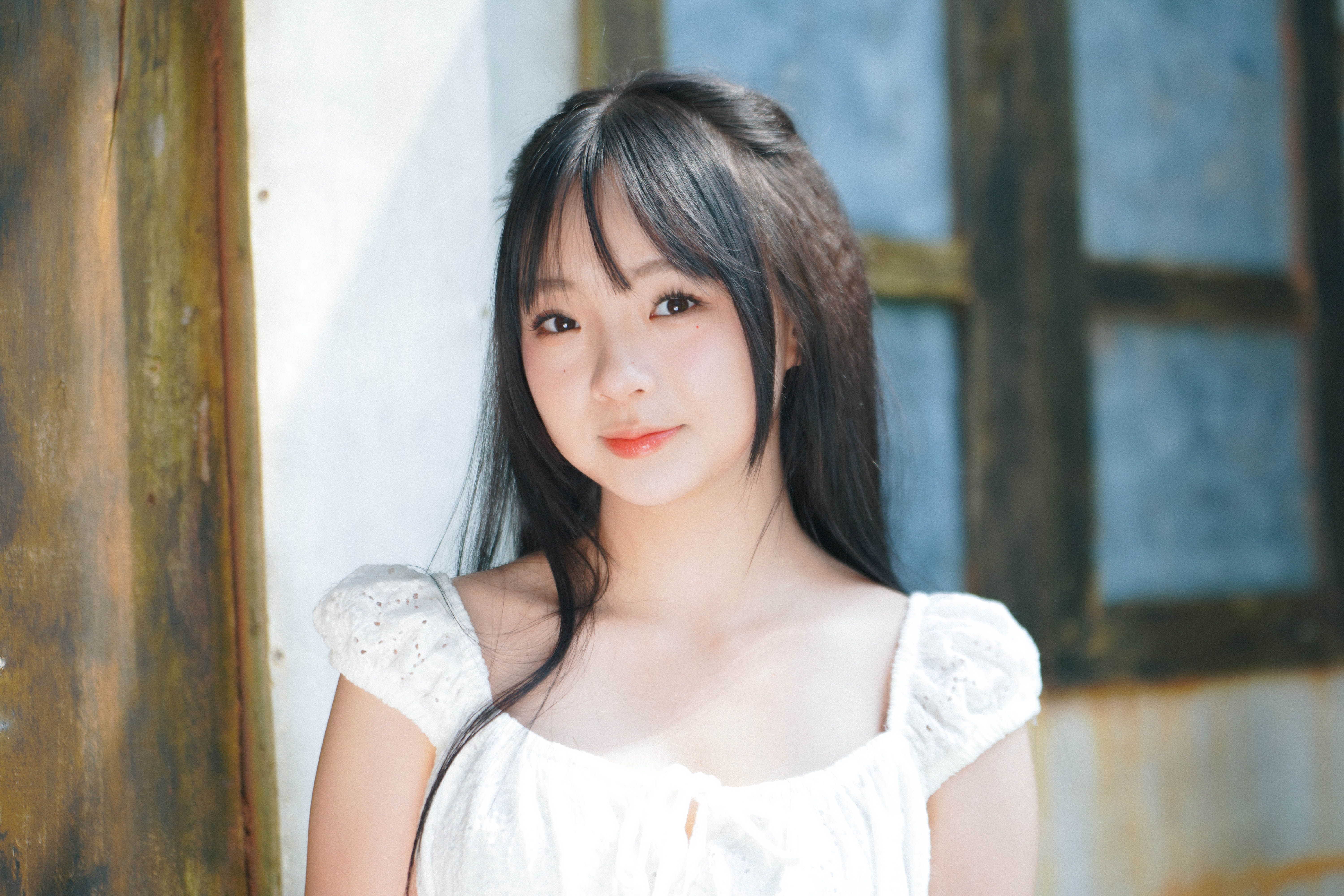 Portrait of a Young Woman in Natural Light