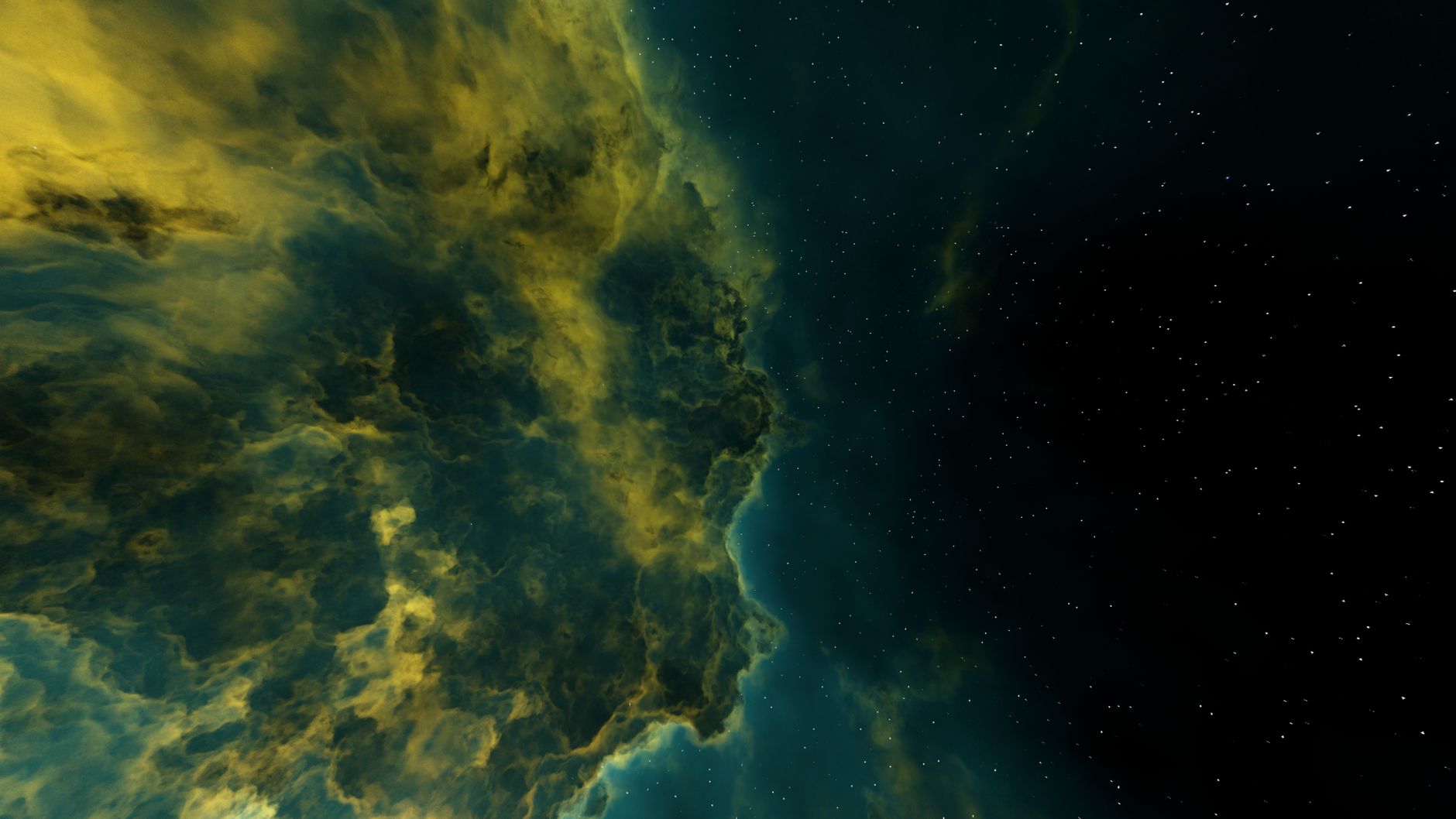 A vibrant cosmic nebula with stars scattered across the night sky, depicting the universe's vast beauty. — free online jigsaw puzzle on JigsawPuzzlesFreeOnline.org