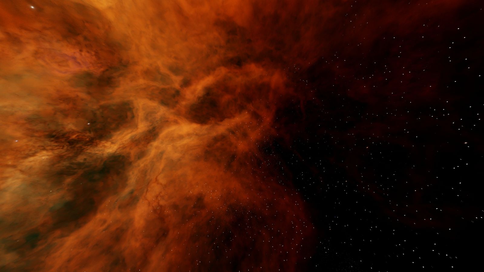 Dramatic Cosmic Nebula in Outer Space · Free Stock Photo