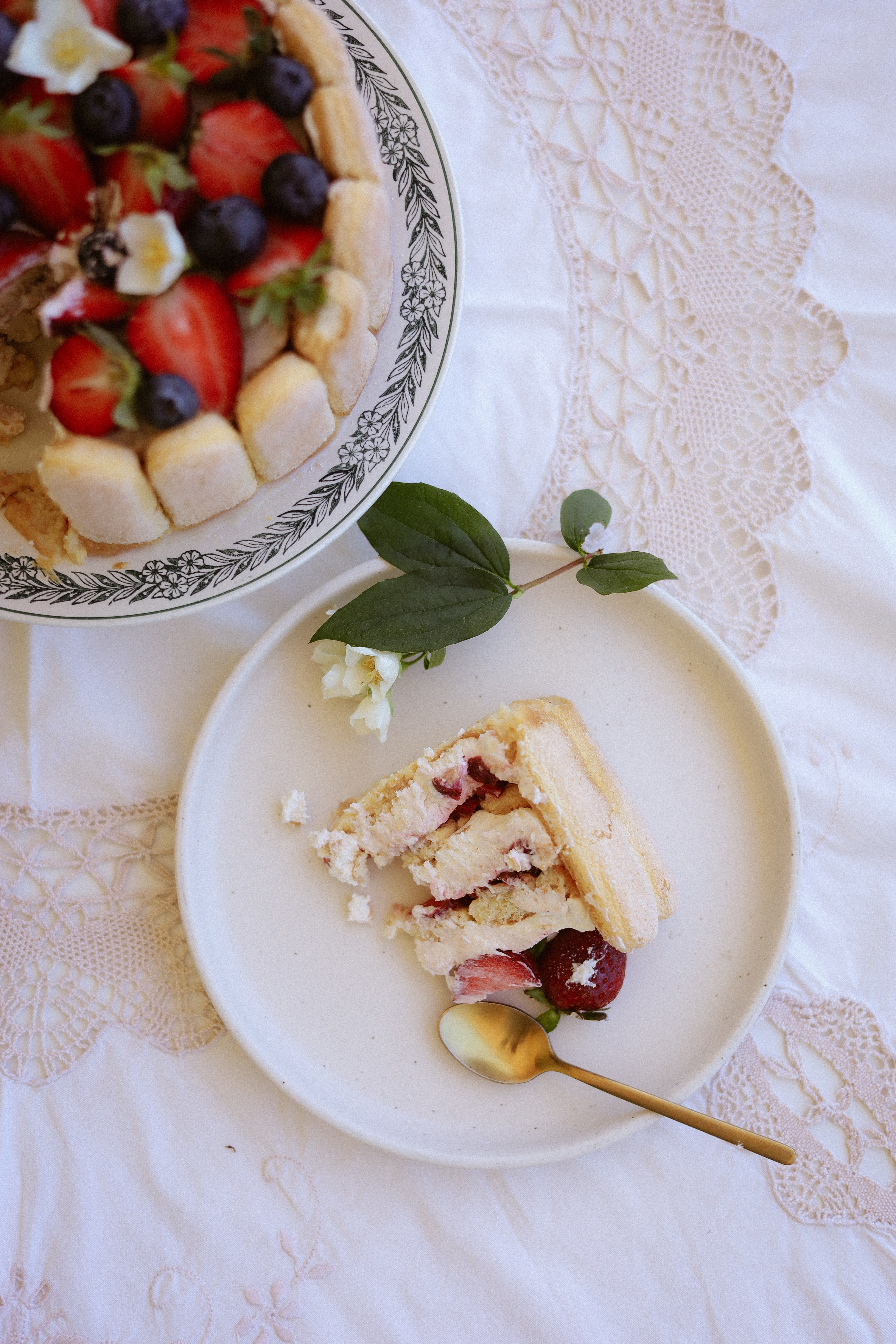 charlotte aux fraises ingredients