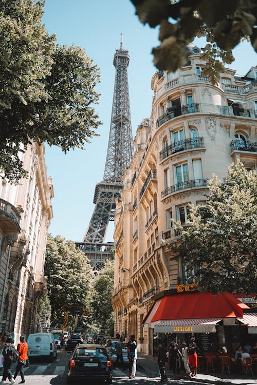 Gratis lagerfoto af berømt, bygninger, Eiffeltårnet