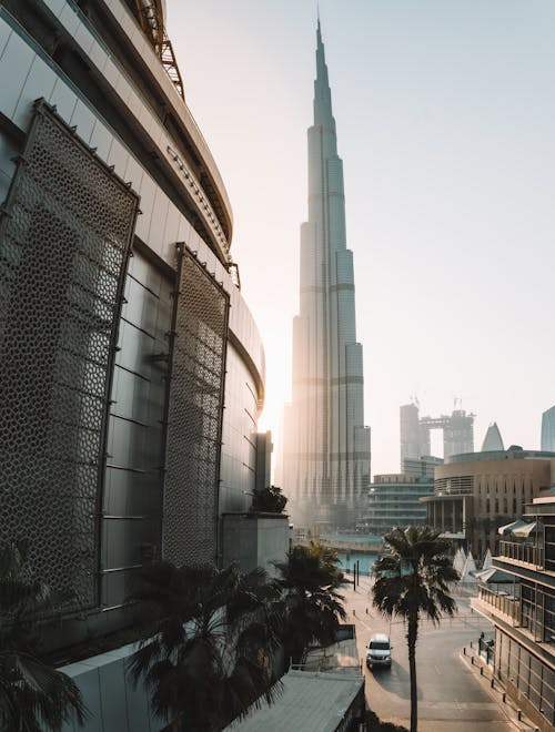 Imagine de stoc gratuită din arhitectură, Burj Khalifa, cel mai înalt