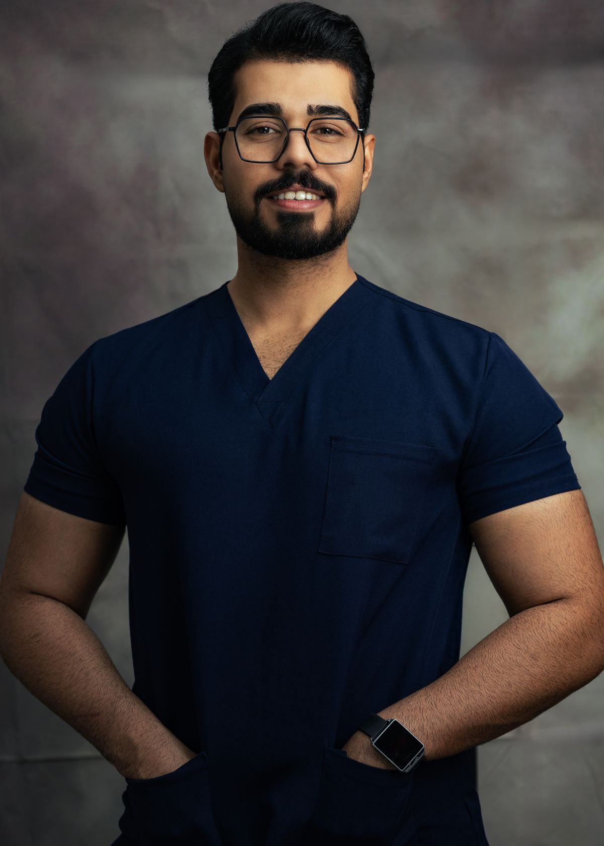 Illustrative stock portrait for kinesiology