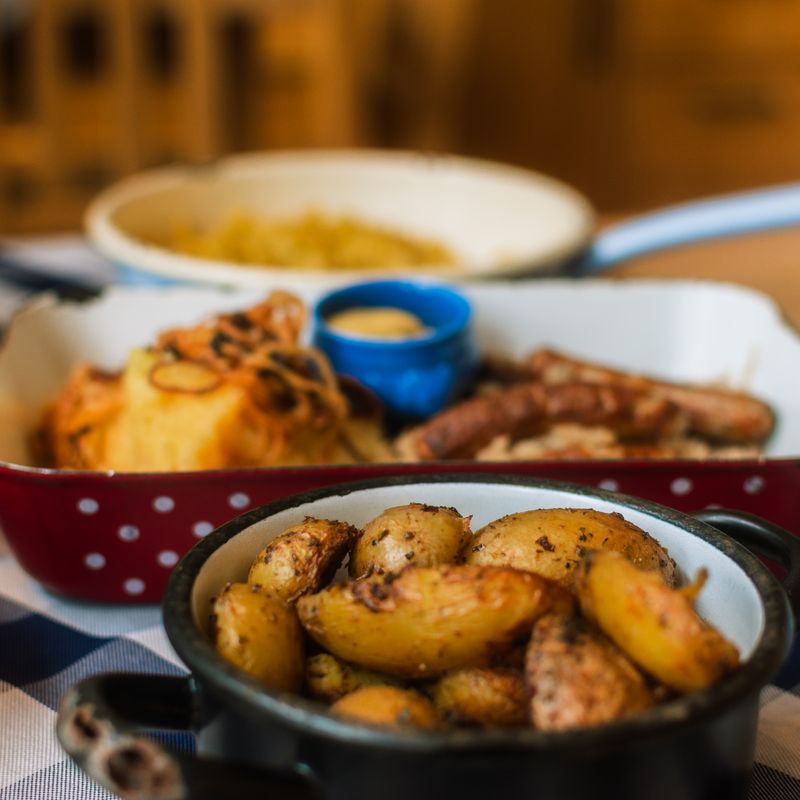 Slow Cooker Loaded Potato and Sausage Hash