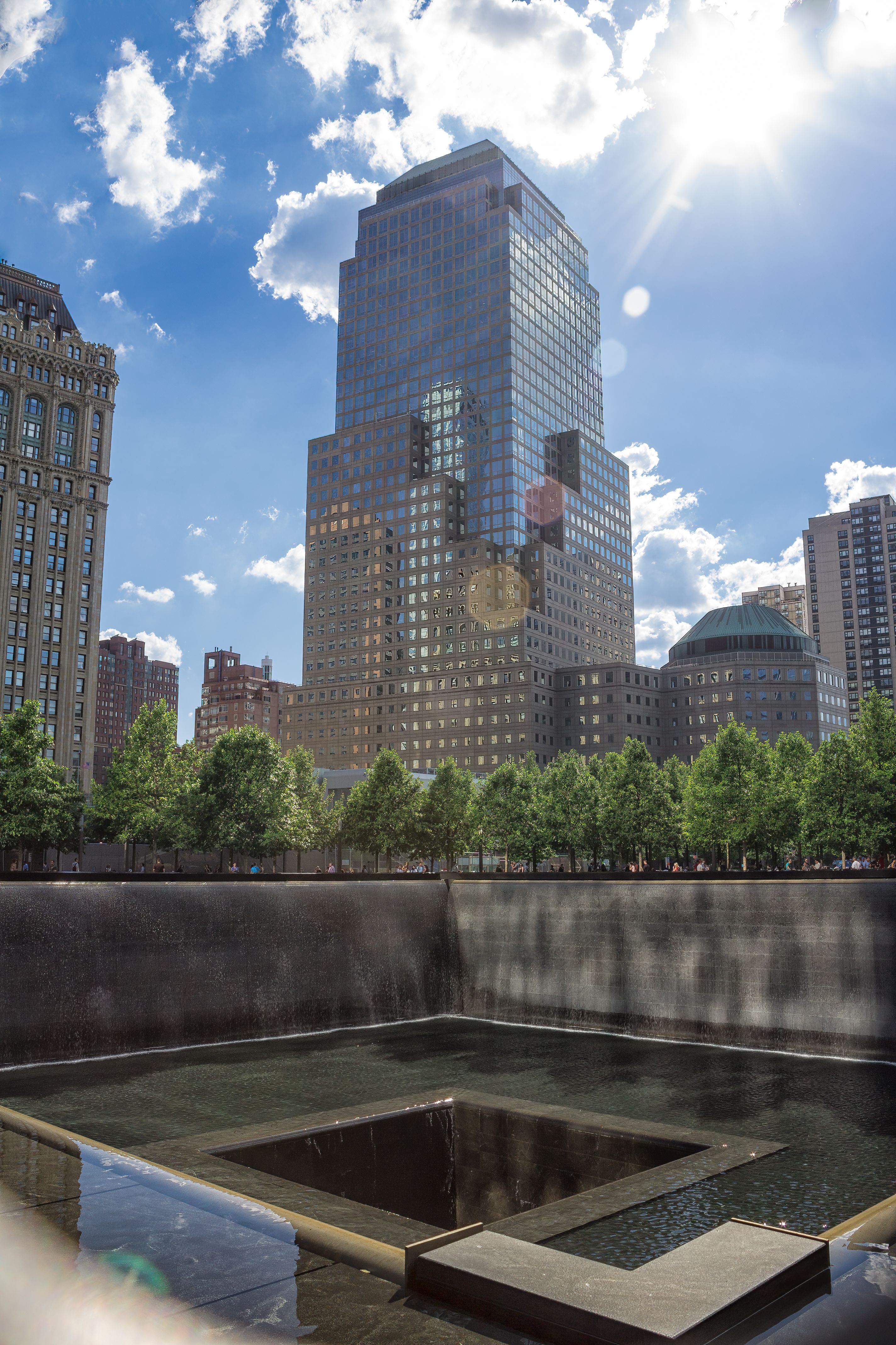 grátis Foto profissional grátis de memorial, one world trade center, prédio arquitetônico Foto profissional