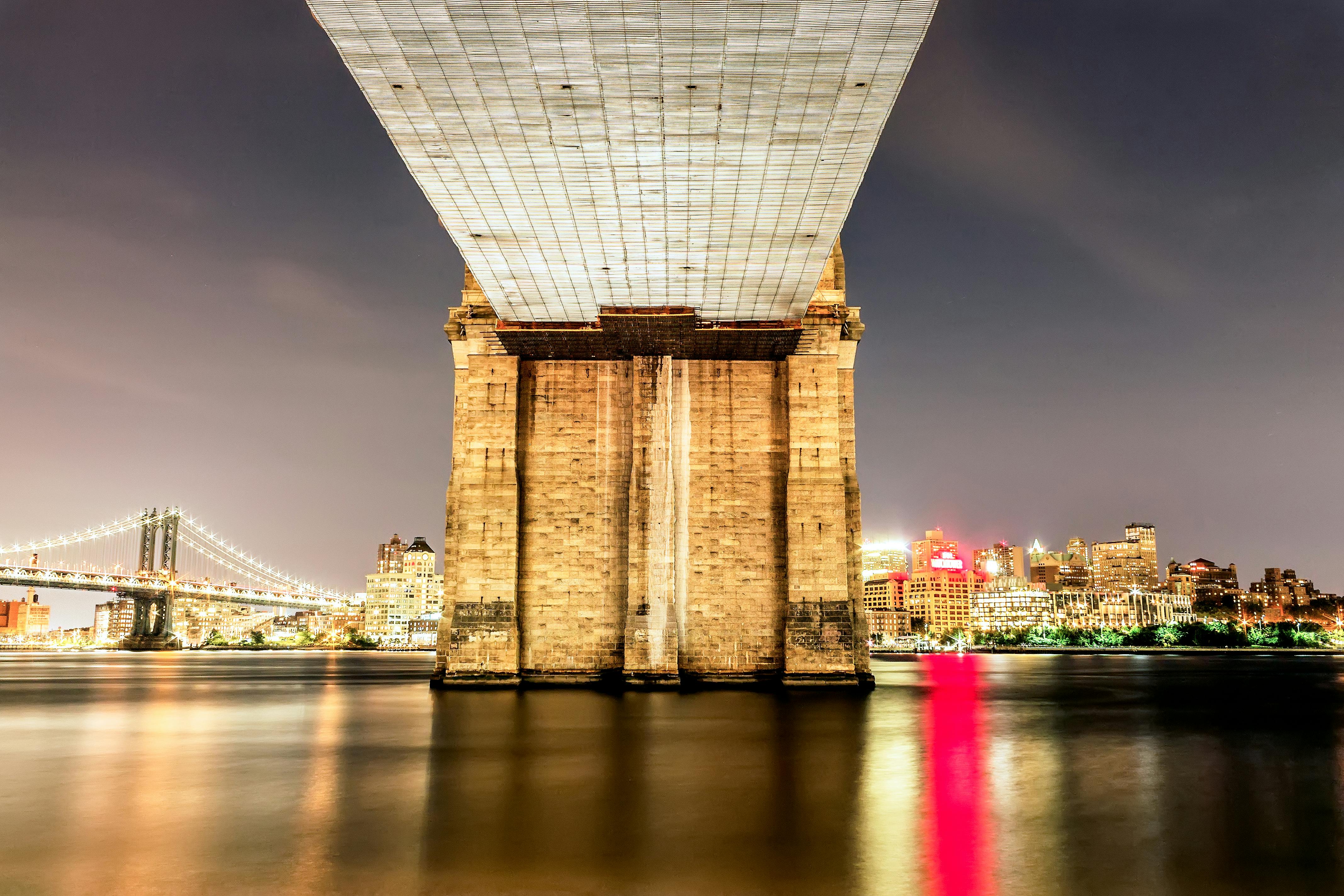 grátis Foto profissional grátis de brooklyn, cidade de nova iorque, debaixo da ponte Foto profissional