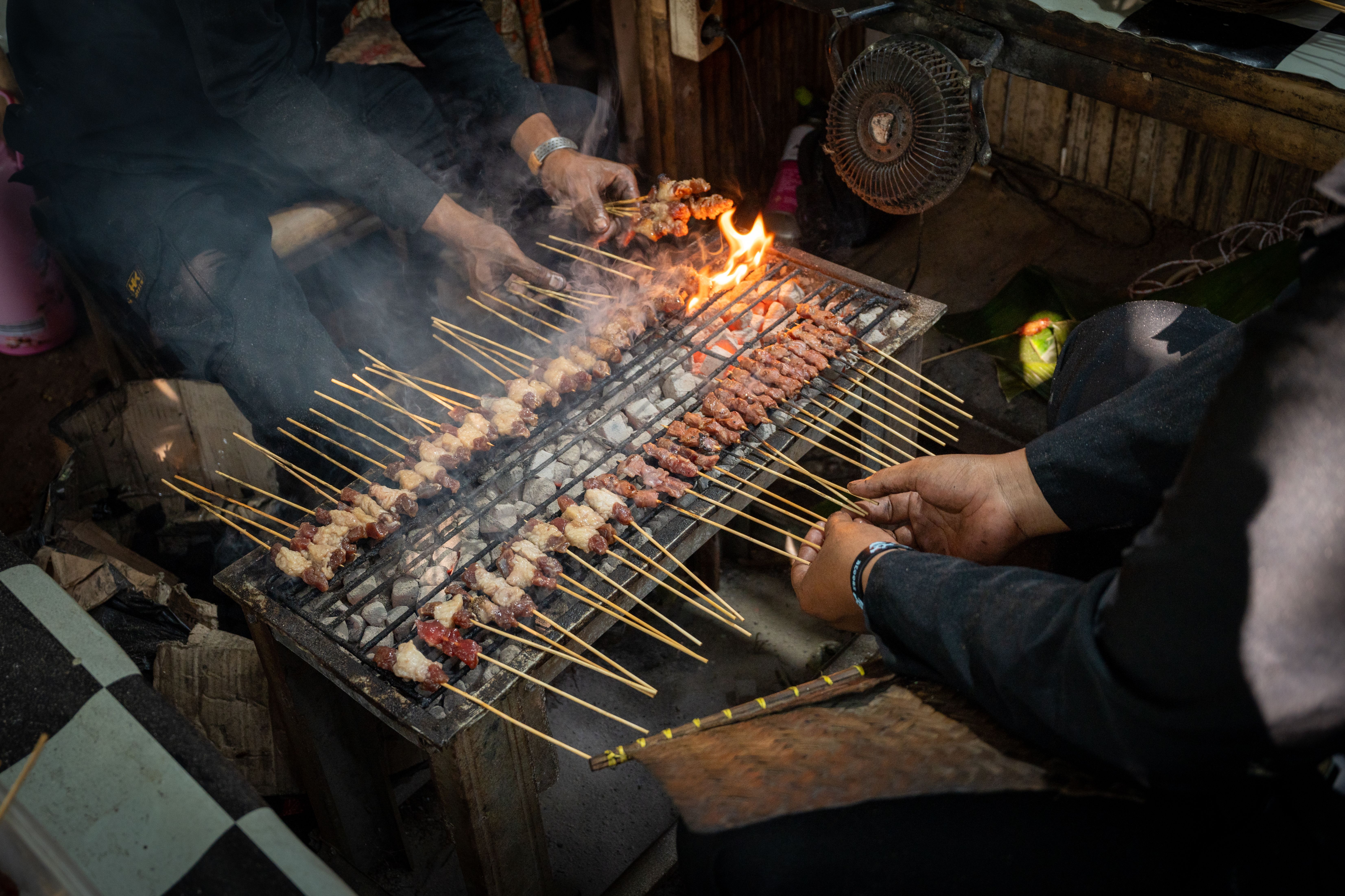 Brochettes de Suya Bœuf Halal avec Oignons