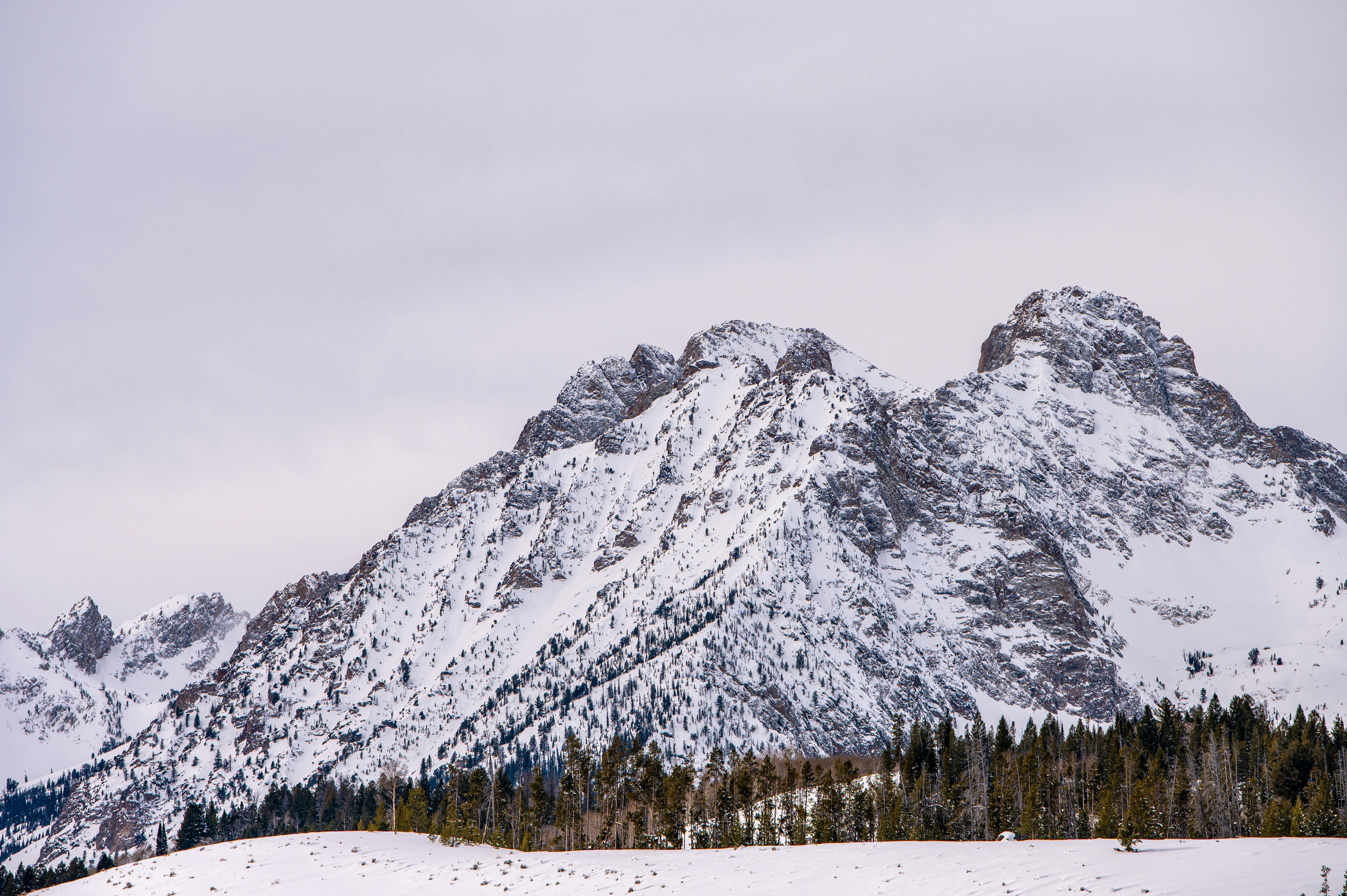 Snow Covered Mountains · Free Stock Photo