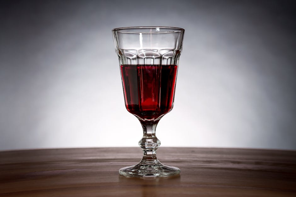 Red Wine in Wine Glass