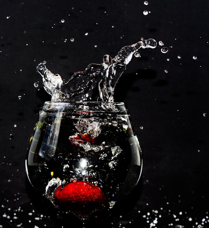 Kostnadsfri bild av dricksglas, närbild, vatten