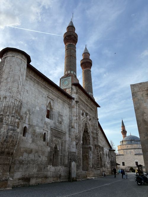 Free Explore the historic beauty of Gök Medrese in Sivas, Turkey with its stunning architectural details. Stock Photo