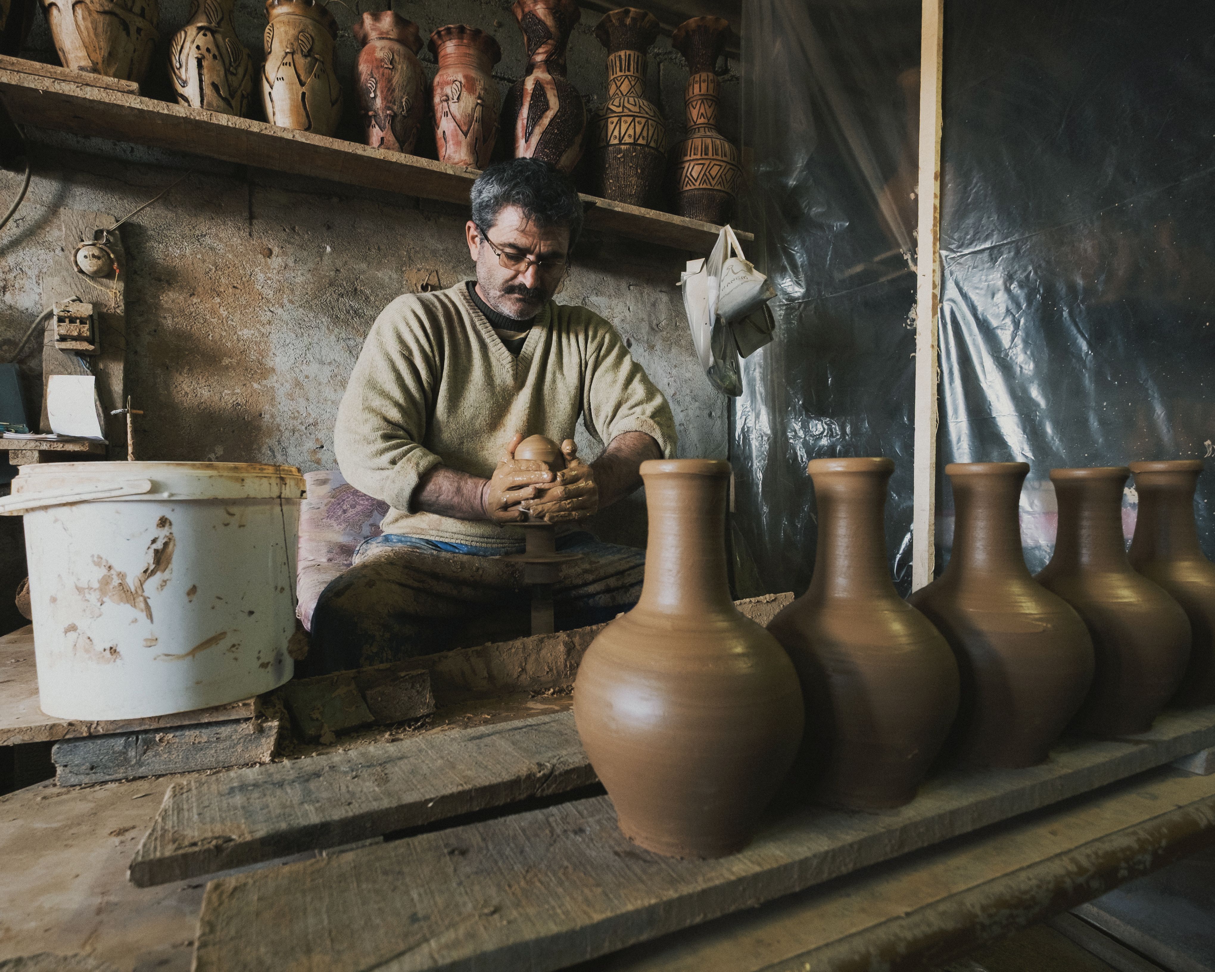 Le murmure des pots en terre cuite