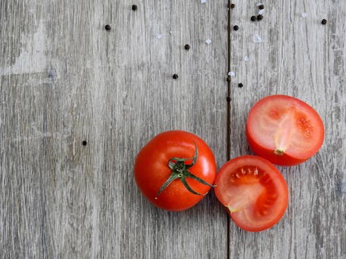 Free Two Tomatoes Stock Photo