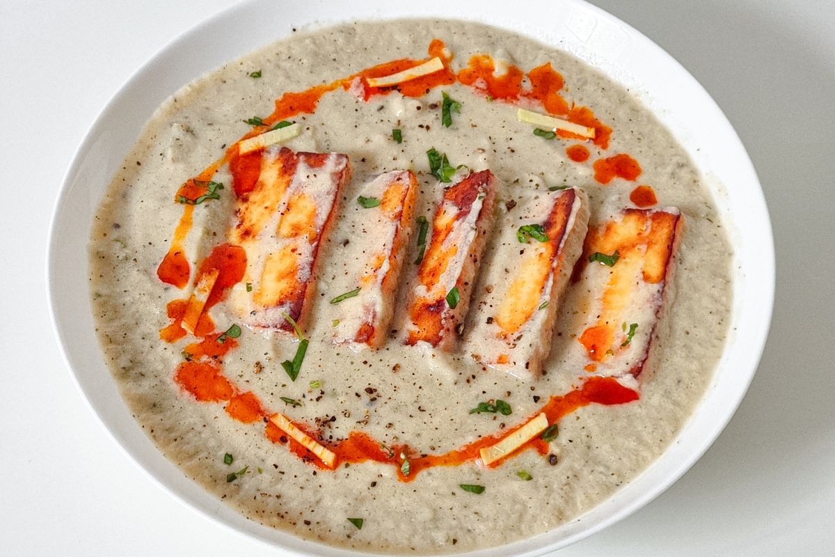 Afghani Paneer (White Gravy)