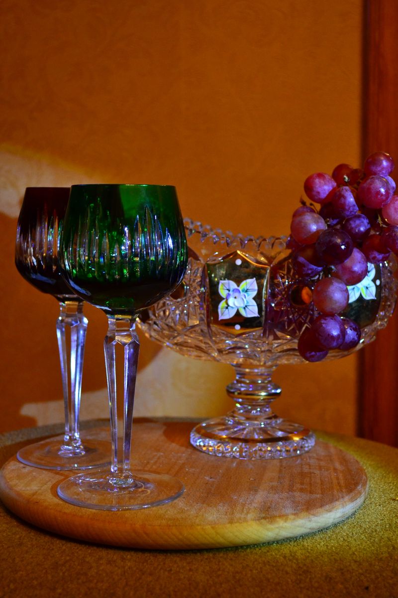 Crystal stemware
