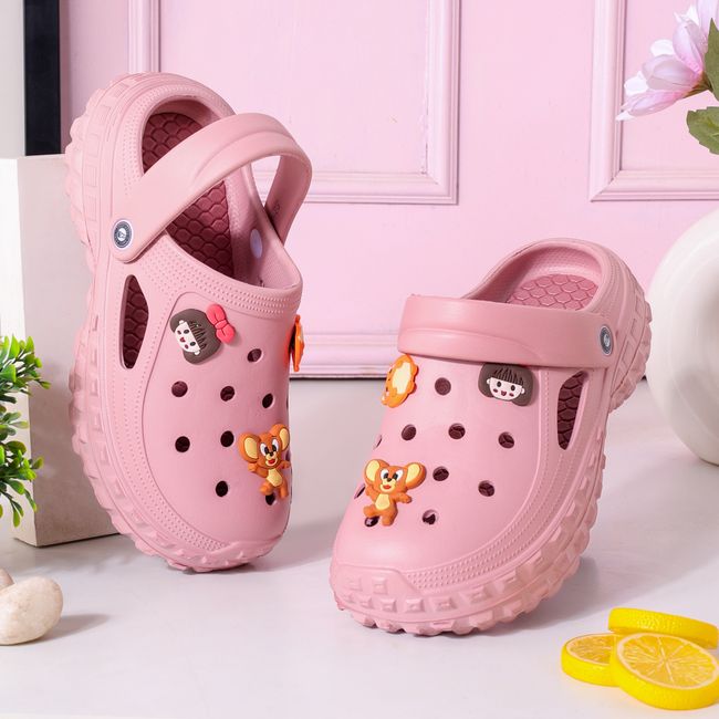 Pink Cartoon Clog