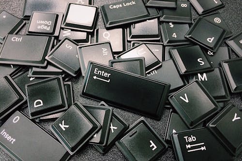 Kostenlos Tastaturschlüssel Lot Stock-Foto