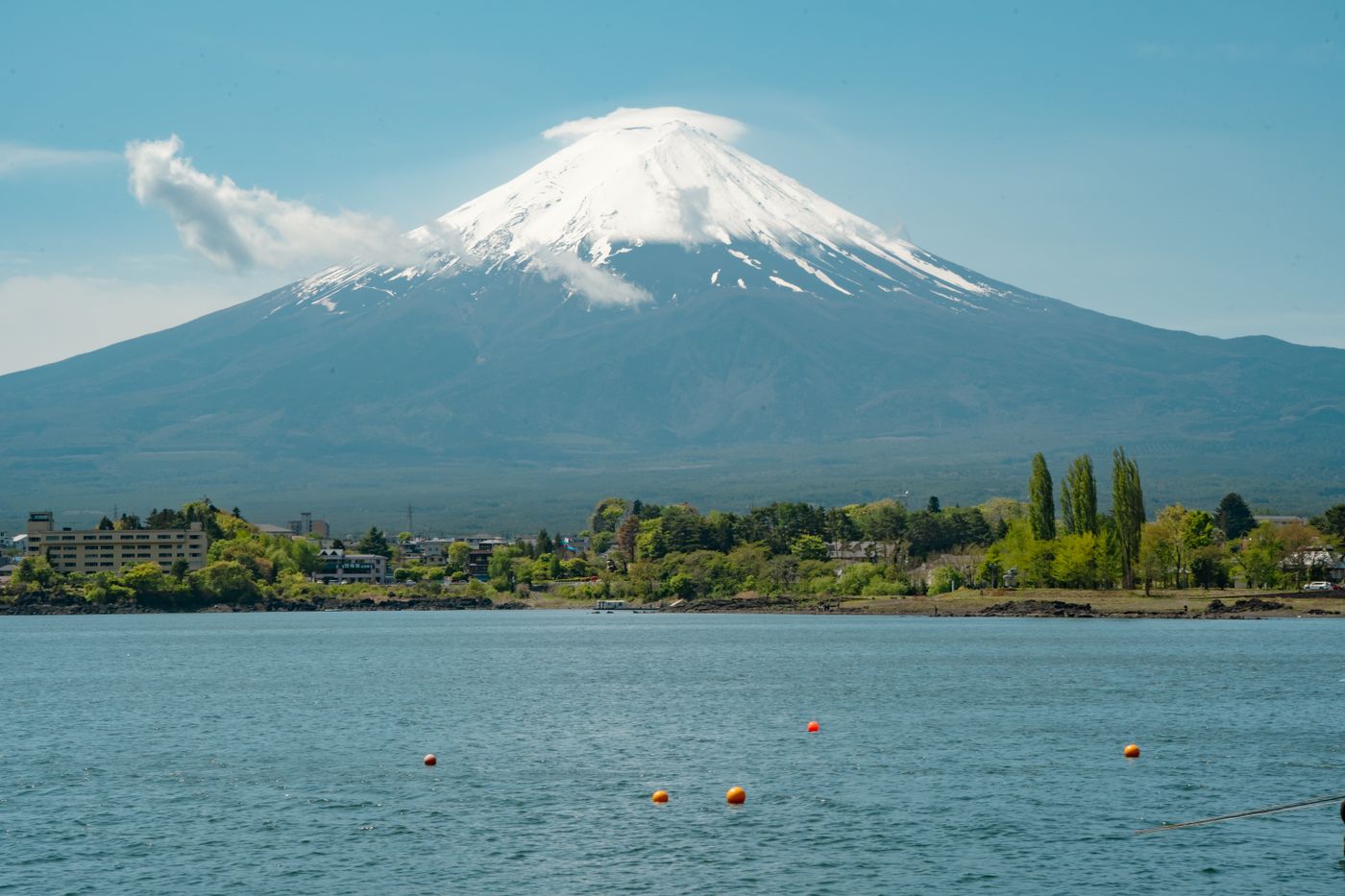 Lac Kawaguchi au Japon