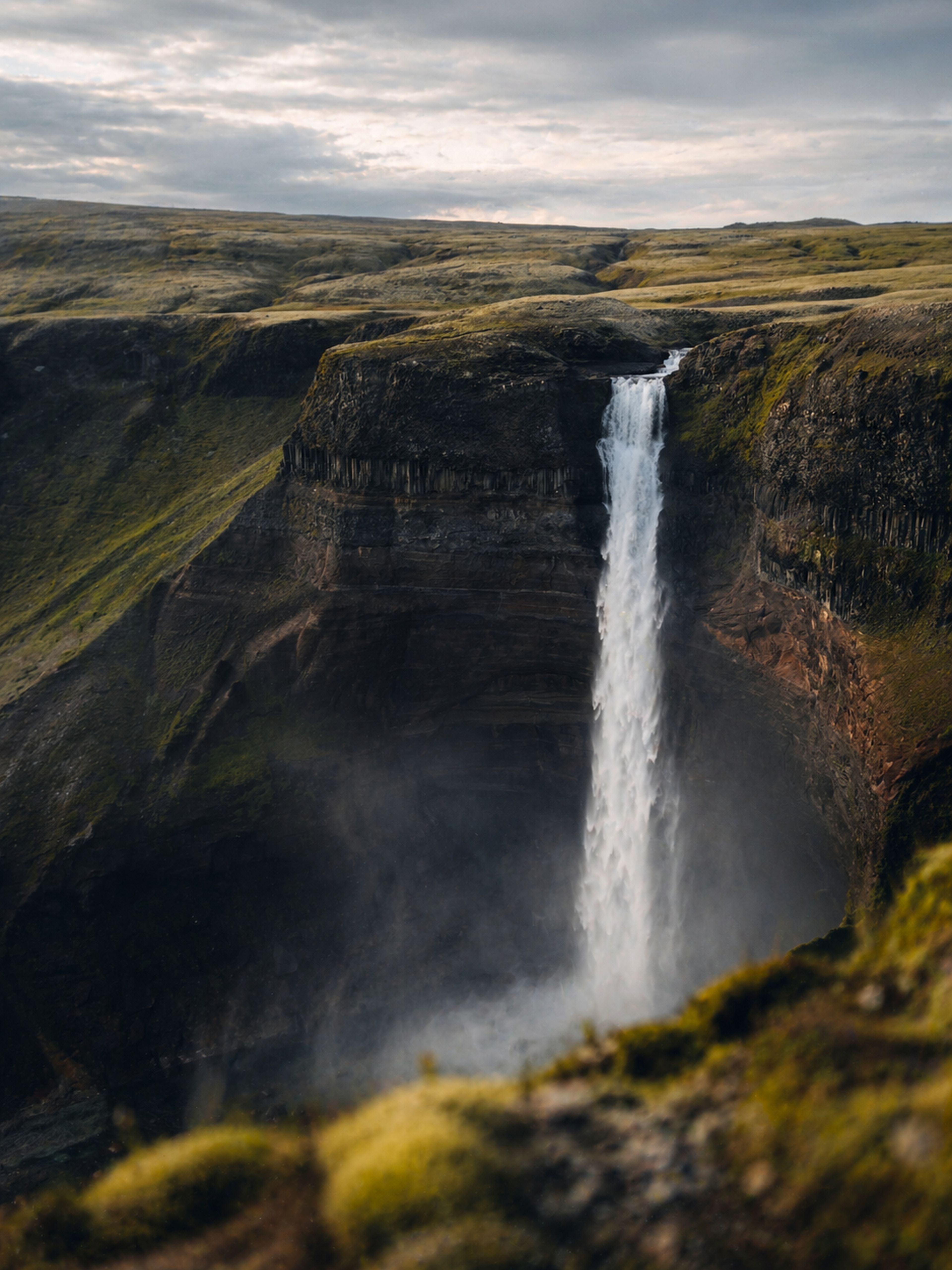 Háifoss — photo by Jón T Jónsson