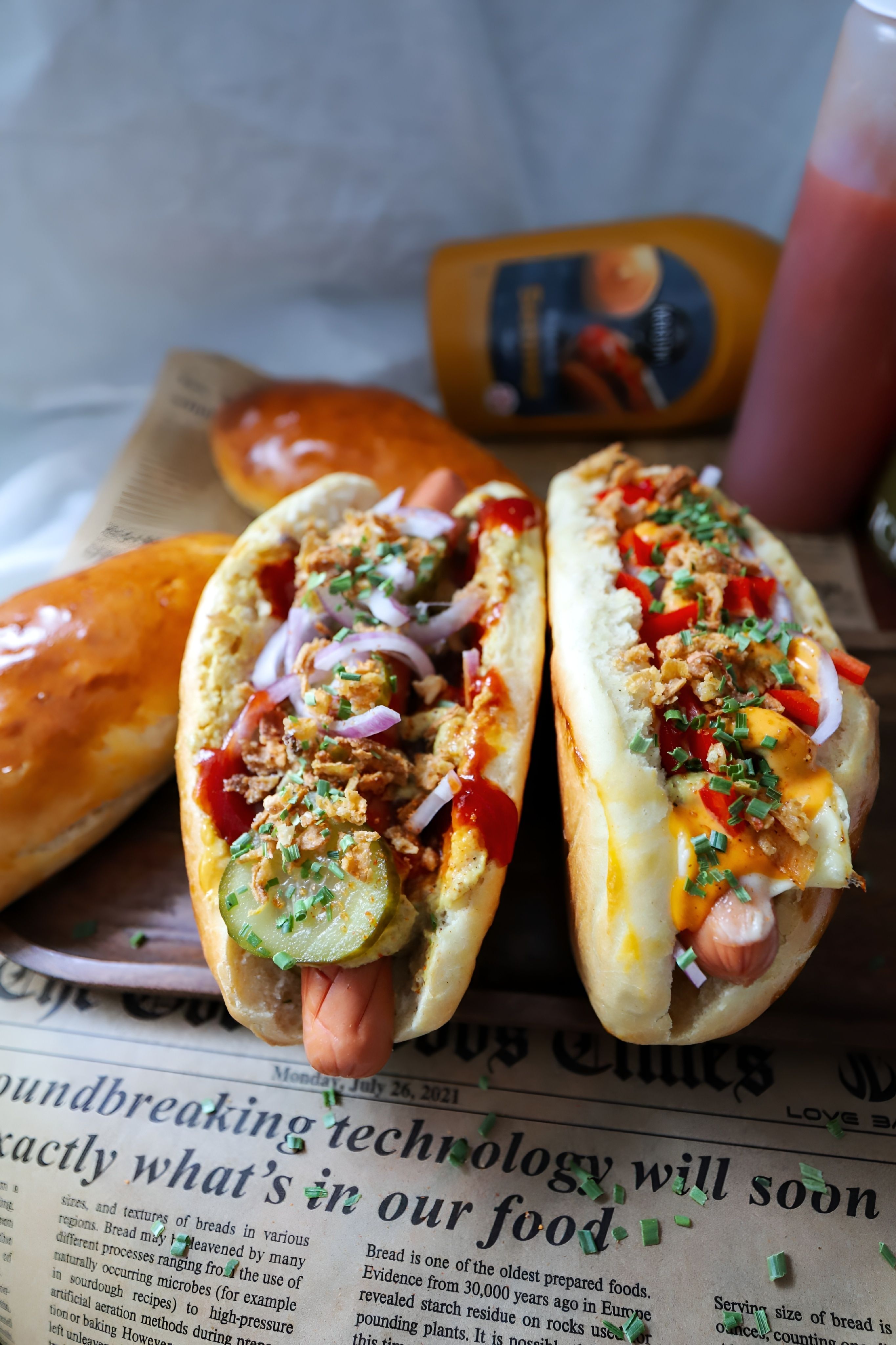 Hot Dog com Cheddar