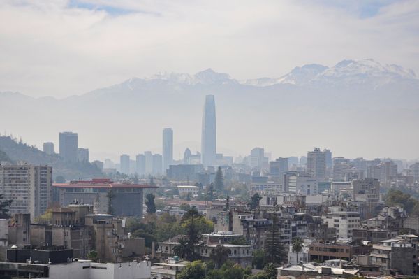 Santiago skyline against the Andes, Chile — photo by Nikolai Kolosov on Pexels