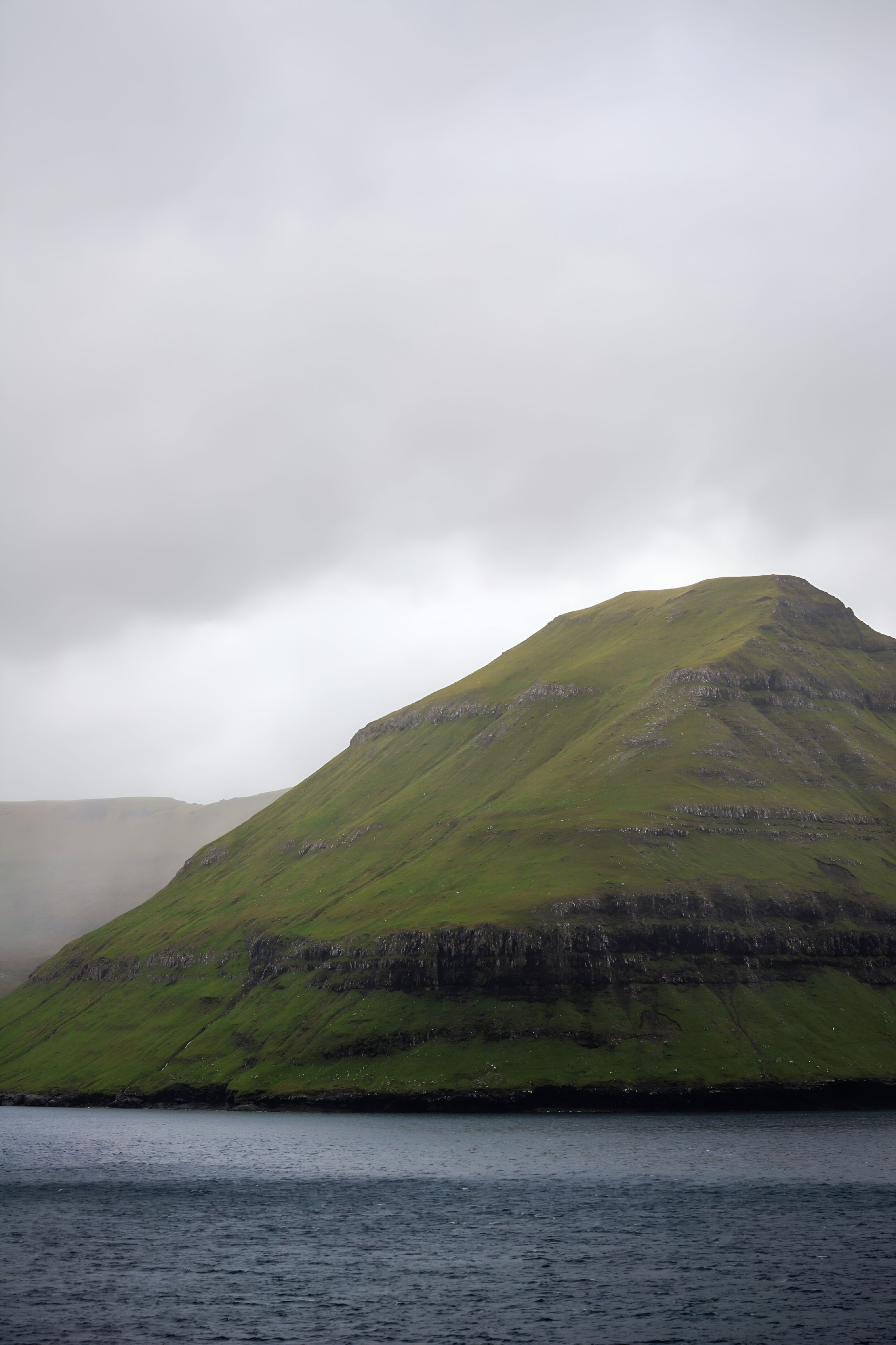 Dramatic Mountain Landscape with Moody Sky · Free Stock Photo