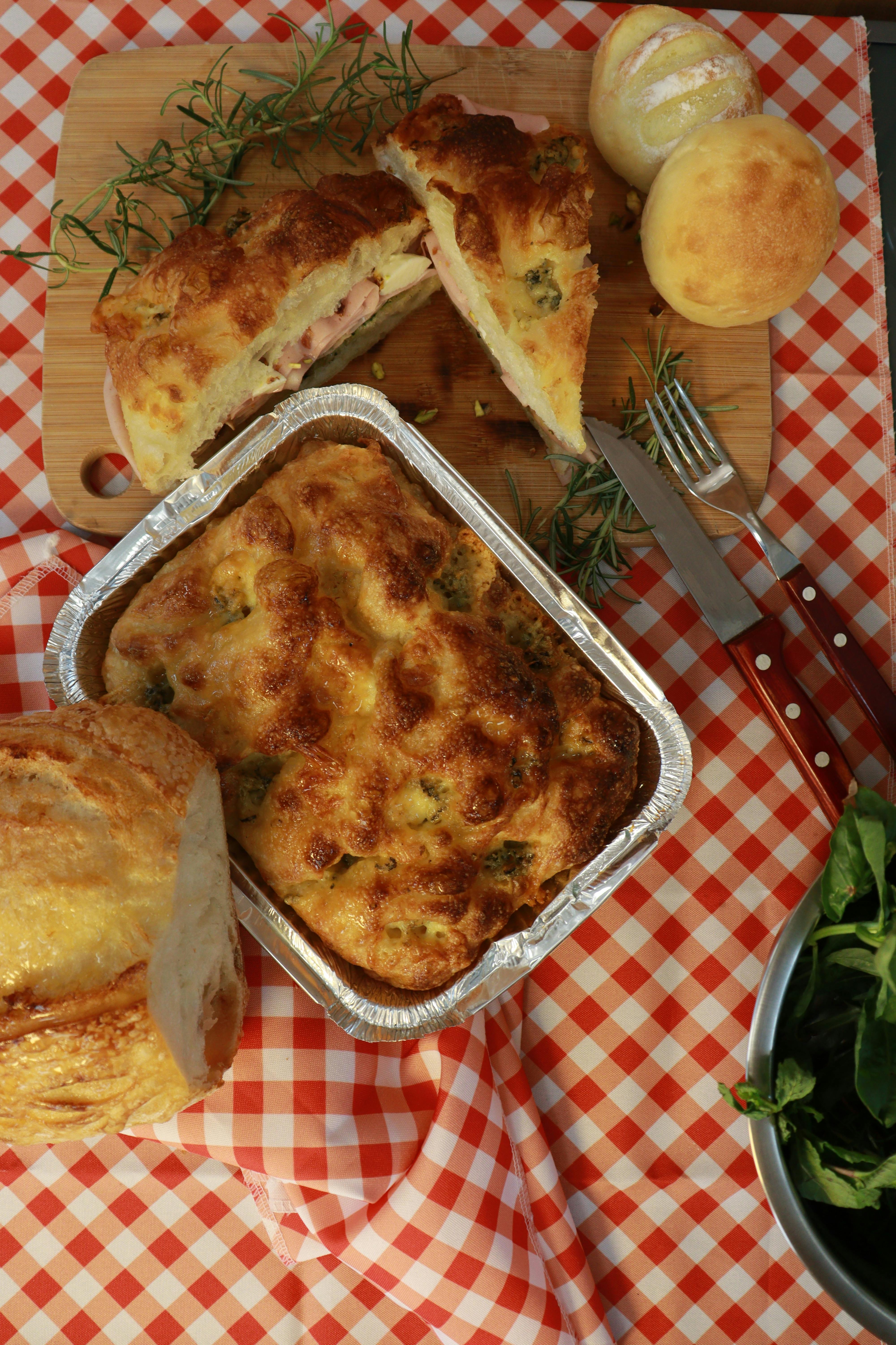 TV Dinners in Foil Trays