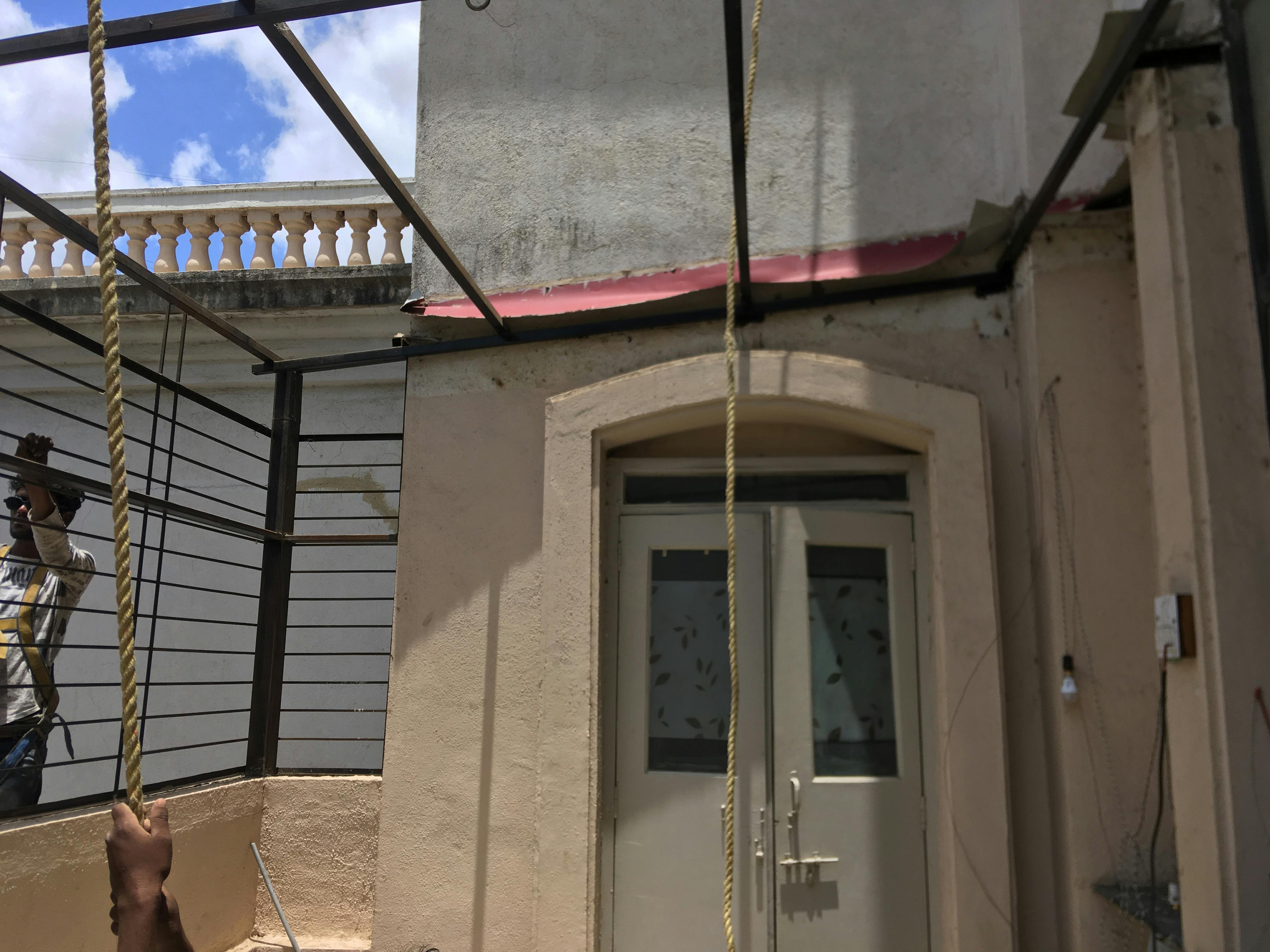 Close-up of layered yogurt parfait with berries and granola