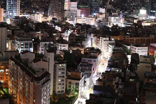 Foto profissional grátis de Ásia, brilho, centro da cidade