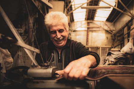 Un artisan au travail