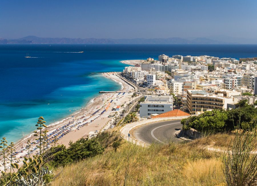 Rhodes, Greece — skyline and landmarks · stay connected with a Rhodes eSIM from My Holiday SIM