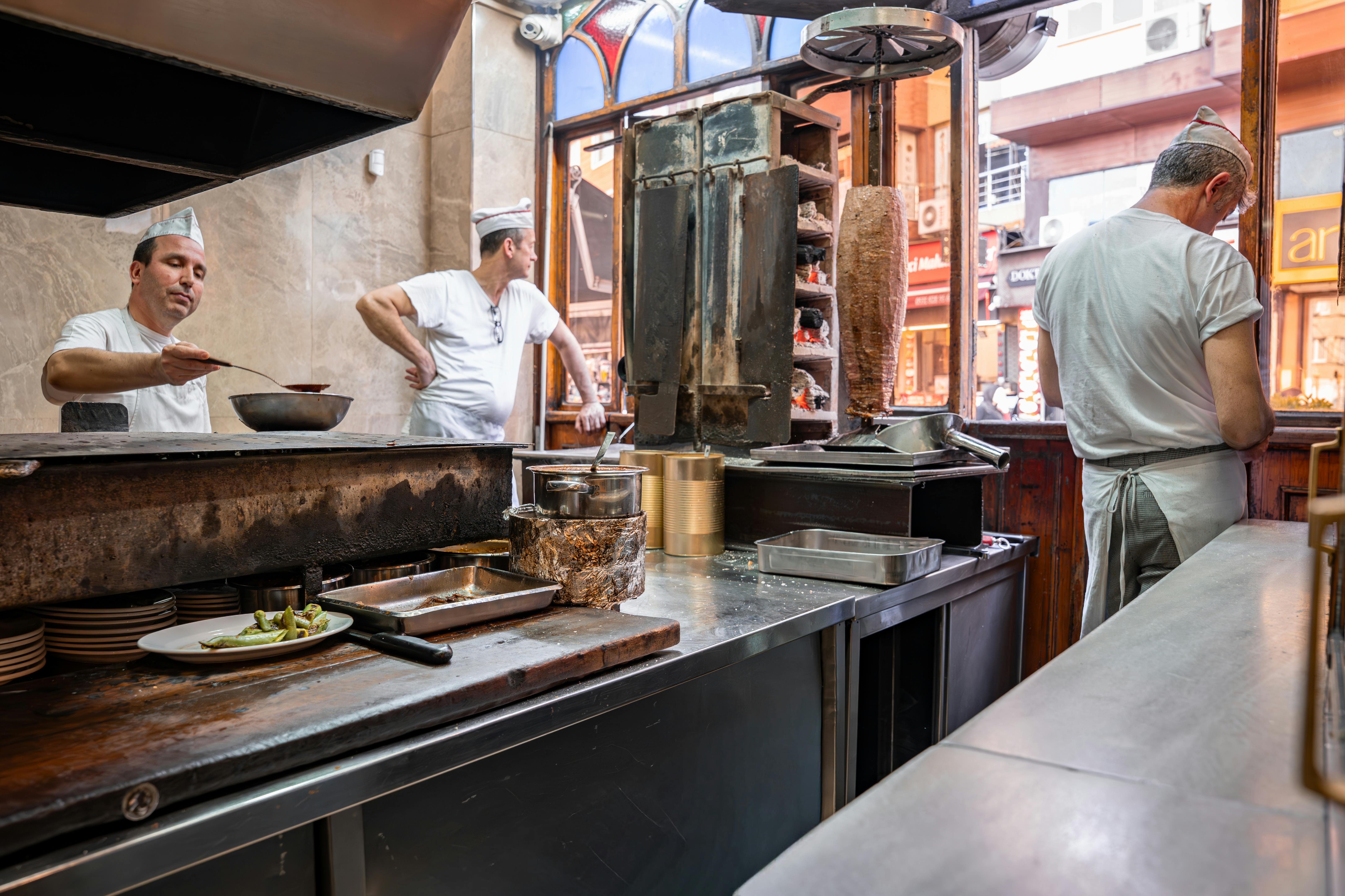 Private dining event hosted by Dions for corporate clients