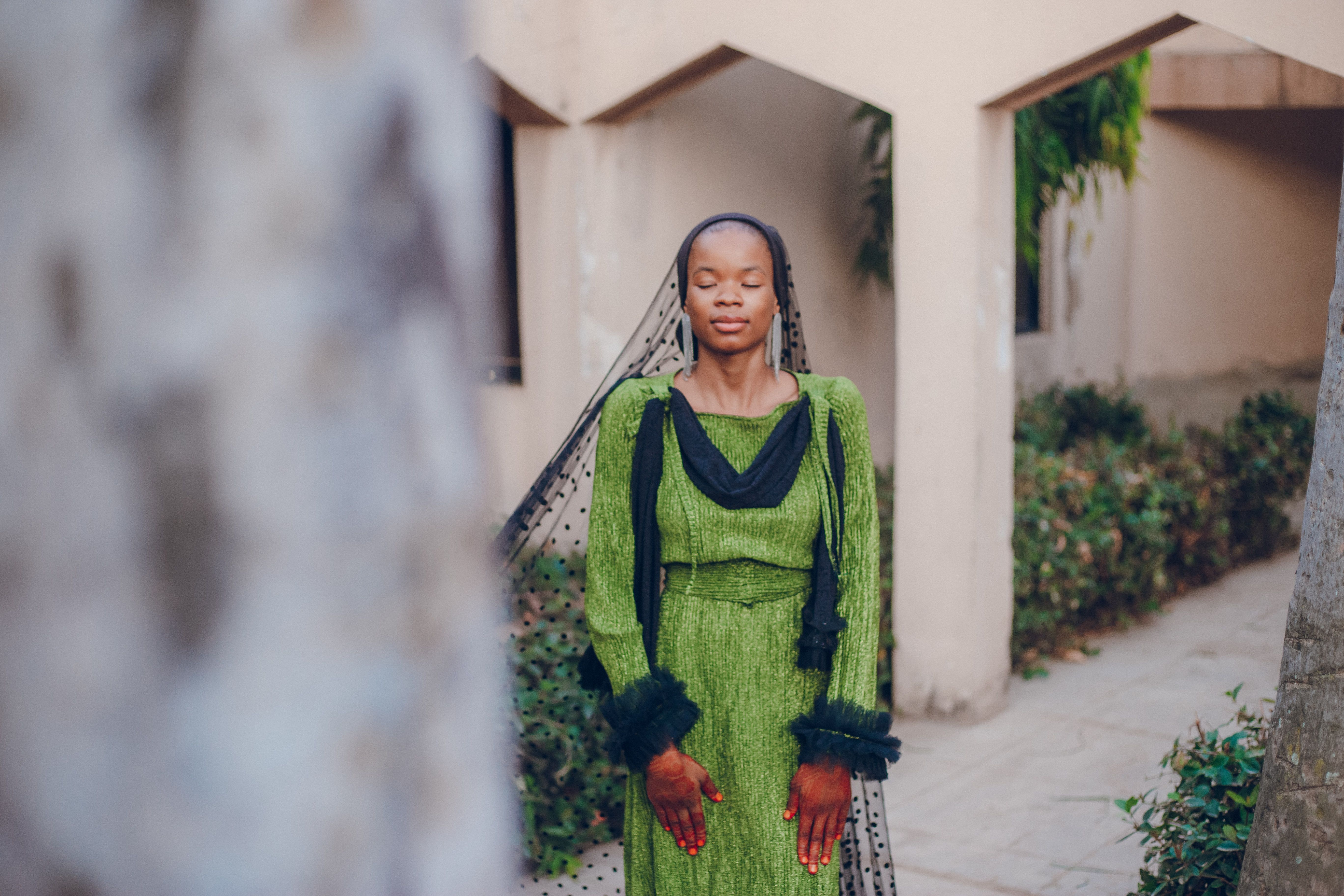 Lupita Nyong'o Wears Sabyasachi Jewellery at The Odyssey Premiere