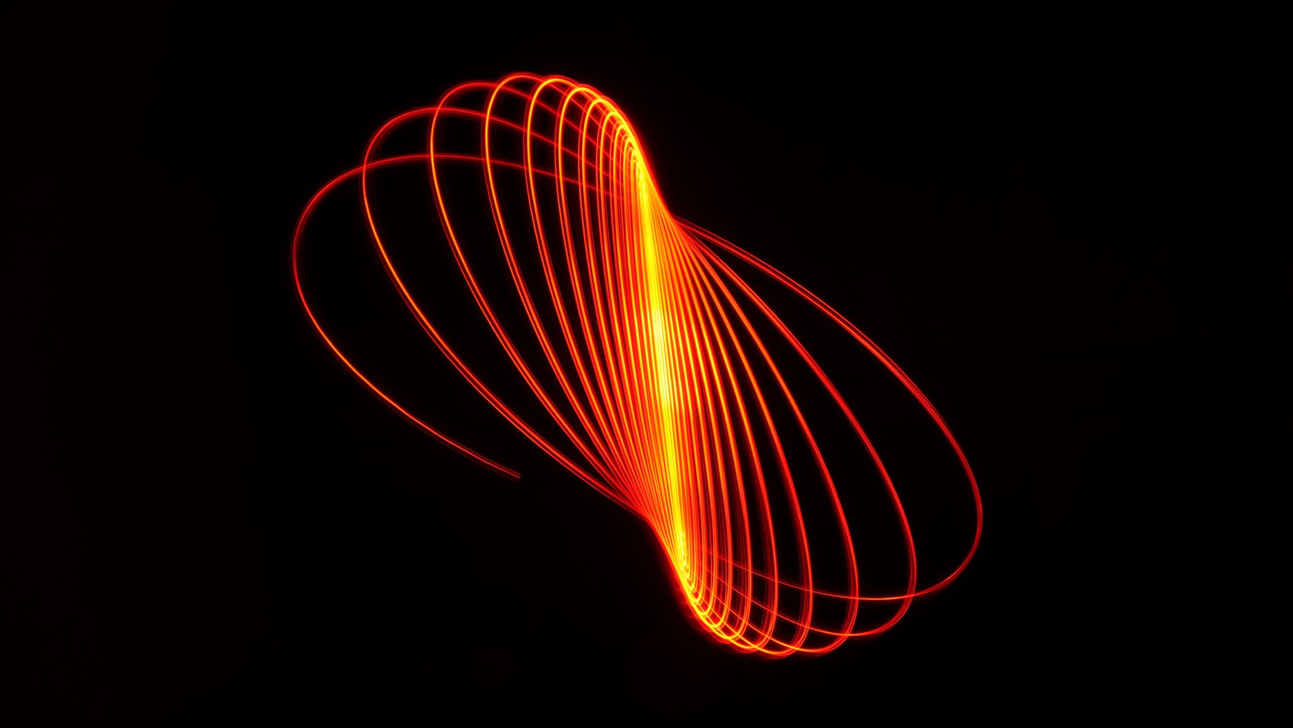 Elegantes Licht & Abstrakt – Dunkles AMOLED Wallpaper