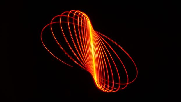 Elegantes Licht & Abstrakt – Dunkles AMOLED Wallpaper