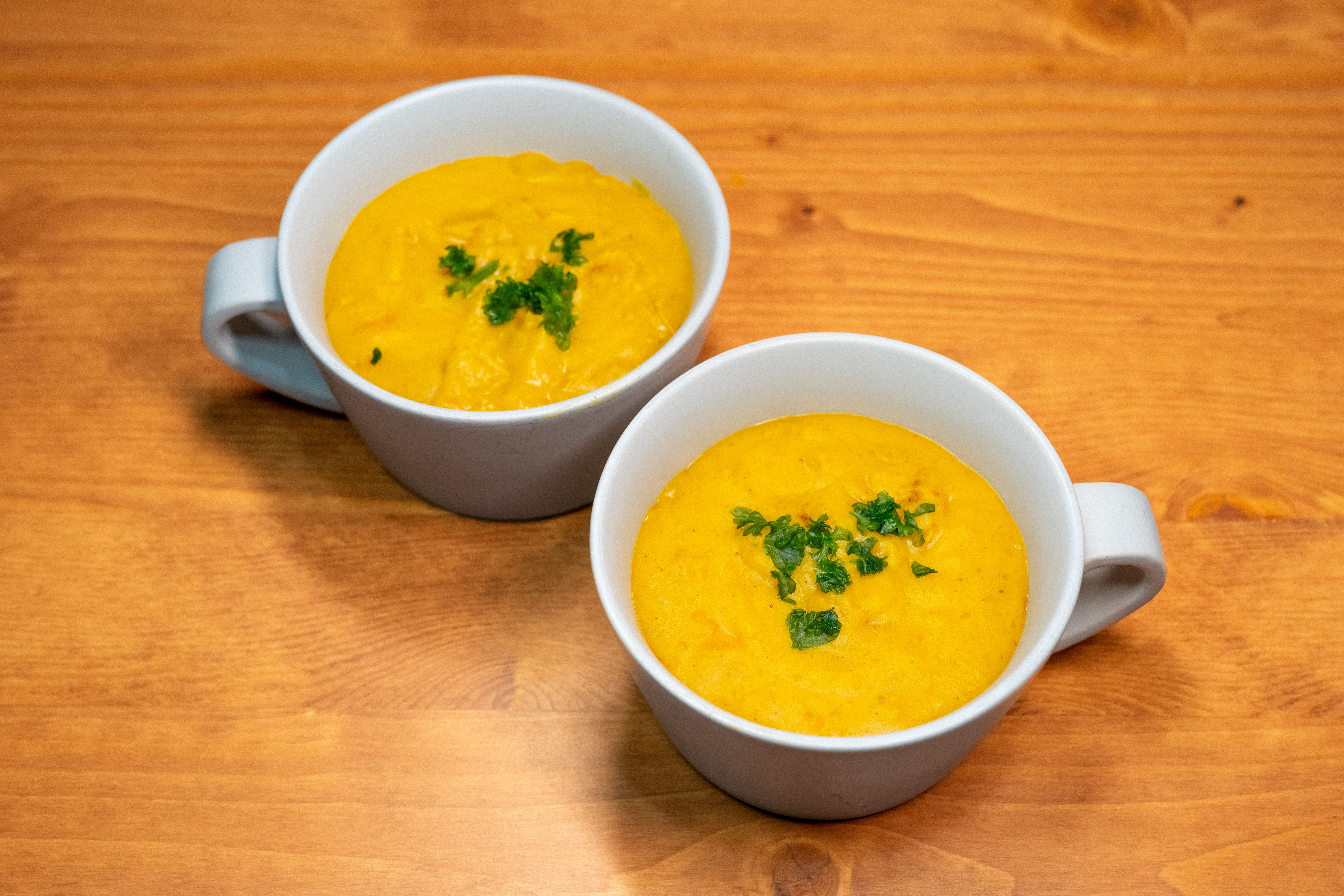 Red-Lentil Dal in Charred Tomatoes