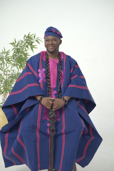 Aso-oke handwoven cloth