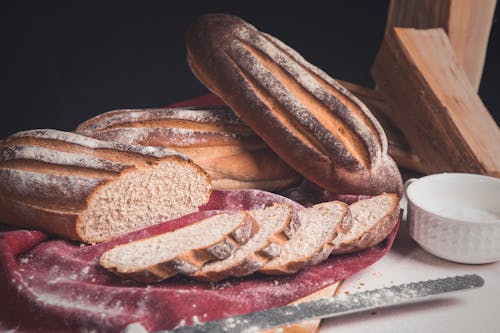 Brown Bread in Close-Up Photography