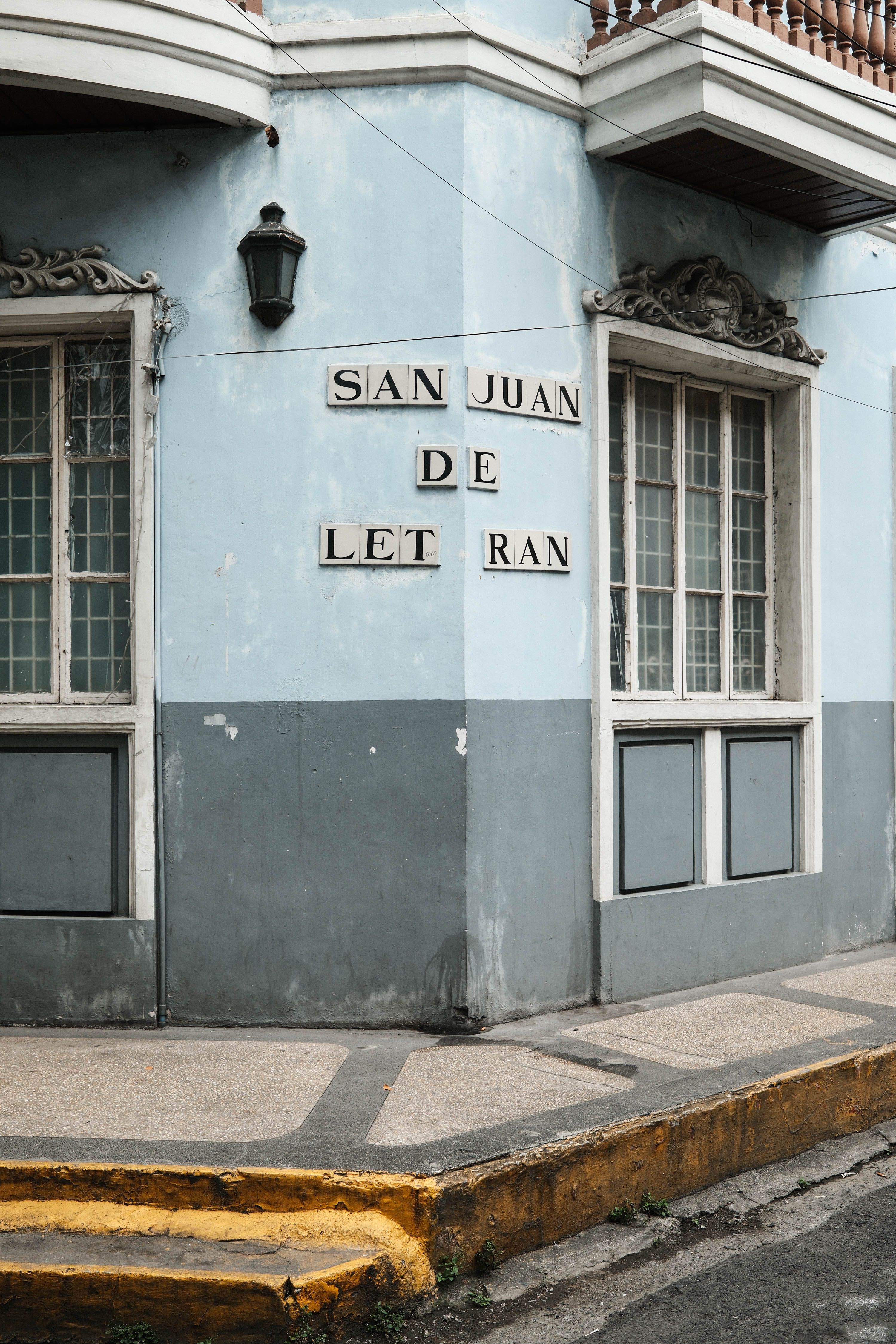 Classic facade of San Juan de Letran in Intramuros showcases Manila's colonial architecture.