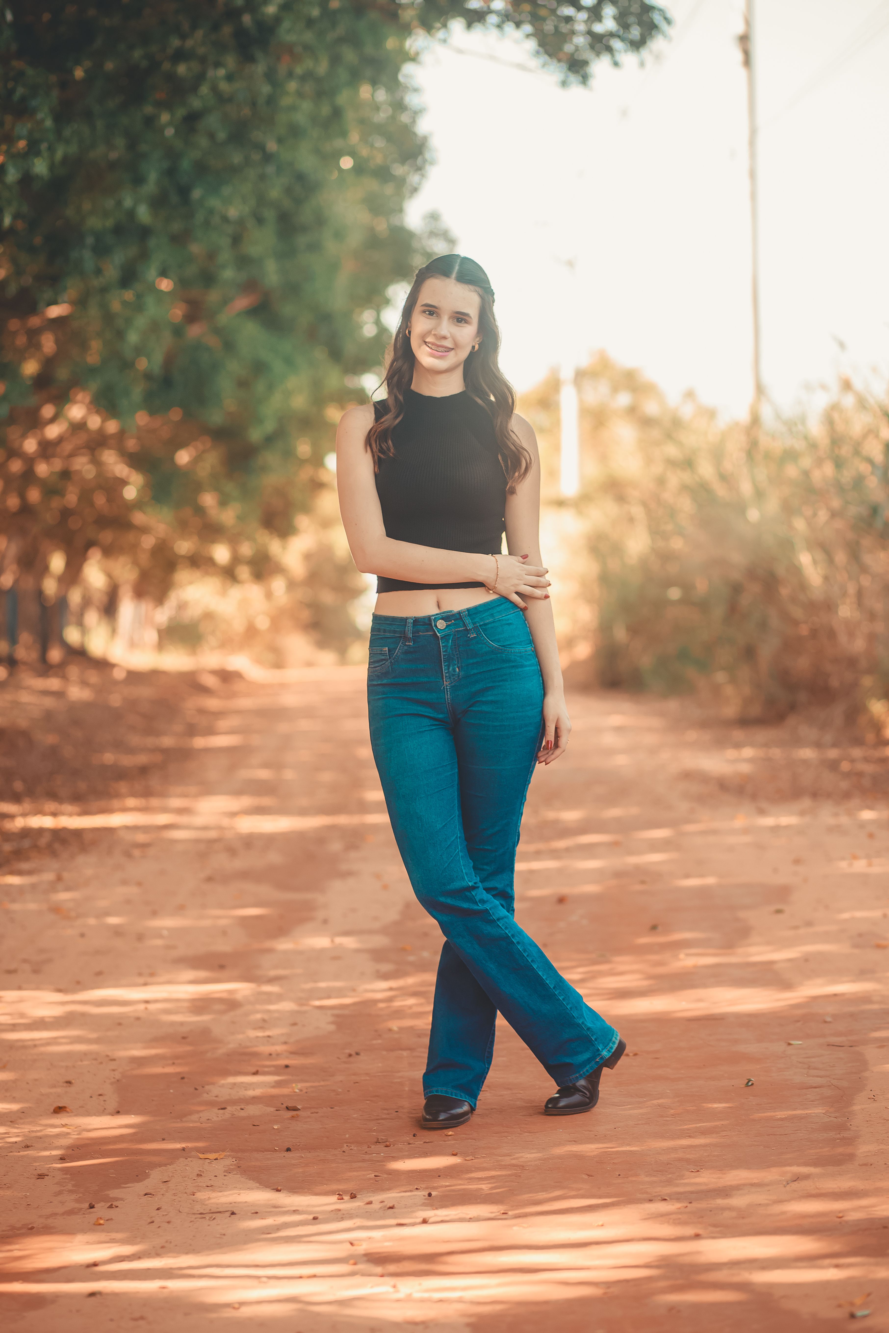 Calça Flare Jeans