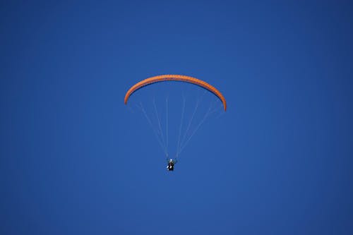Kostenlos Person Paragliding Stock-Foto