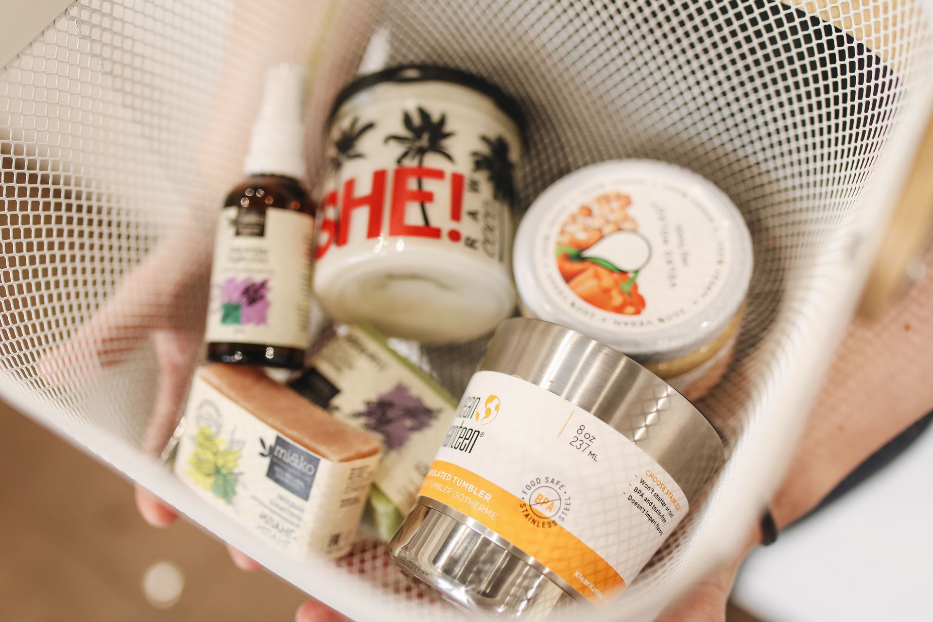 Products in Shopping Basket